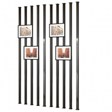 简约现代客餐厅卧室入户铁艺隔断屏风柱子饭店办公室内装饰墙