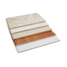 竹木纤维集成墙板石塑墙板全屋整装墙面快装扣板护墙板装修材料